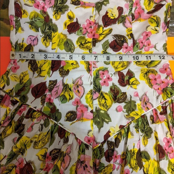 Vintage Milly Floral Dress Size 2 - Picture 8 of 10